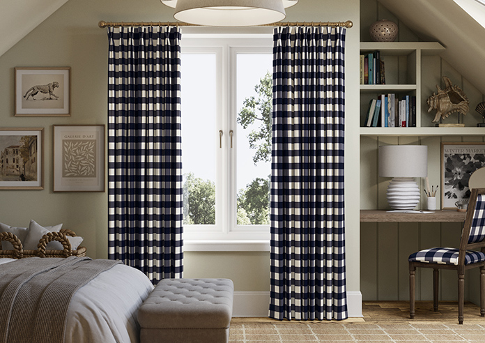 Gingham, Hudds - Made to Measure Curtains - Image 3